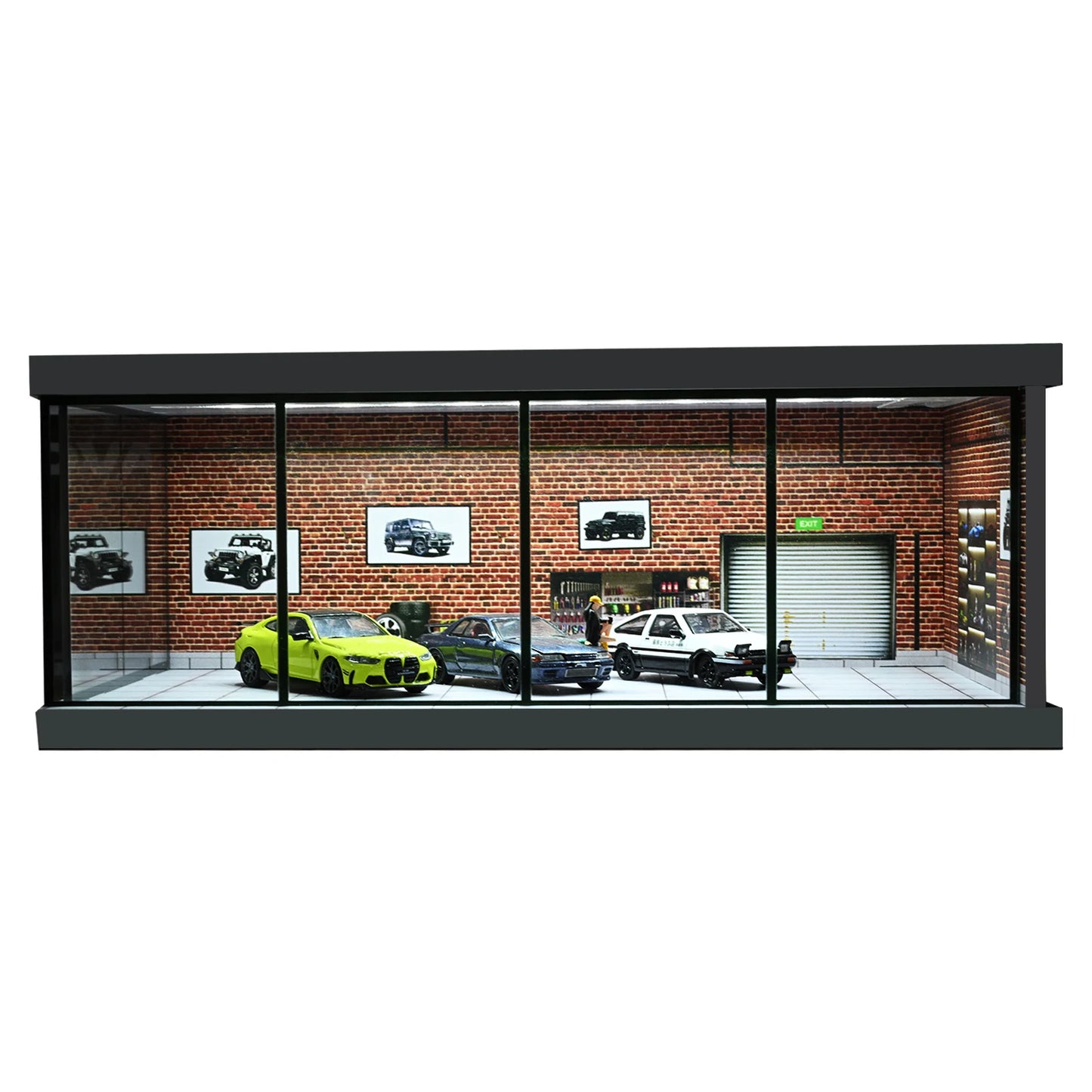 1/64 Scale Mini LED Garage